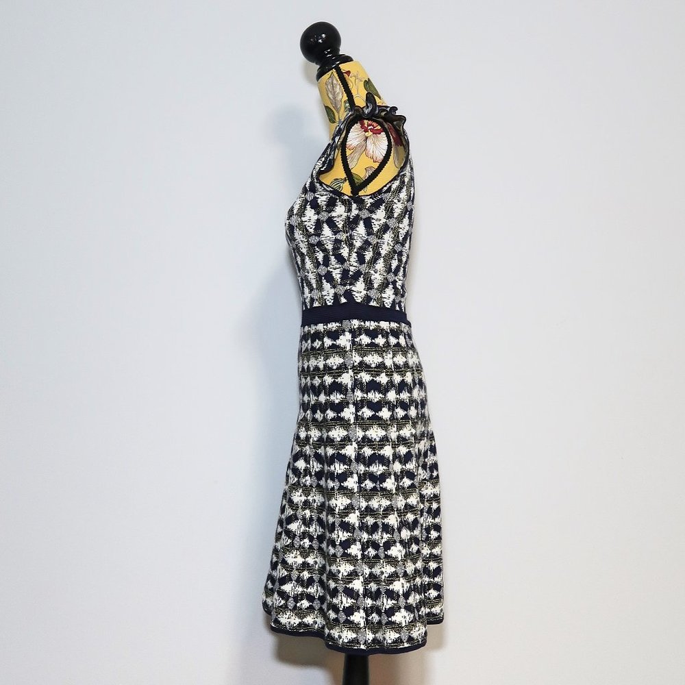 Rw&Co Geometric Pattern Midi Dress Small View 4